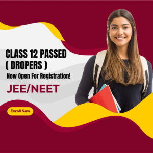 Class 12 Passed (Dropers) IIT - JEE Preparation